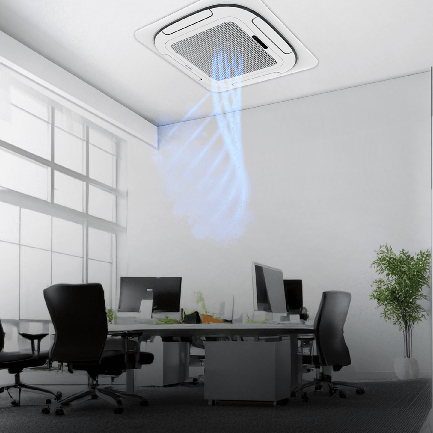 Climatiseur Cassette Connecté AirClima 18000 (Plafond)